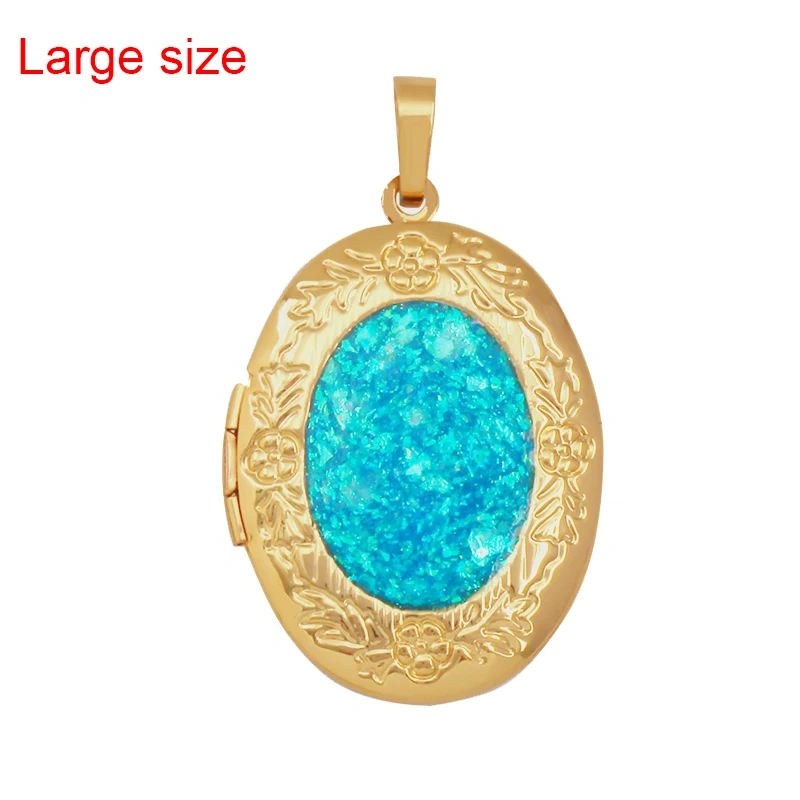 Fashion Love Heart Oval Rectangle Box Locket,Real 18K Gold Plated Open Type Charm Pendant Jewelry Accessories Supplies S03