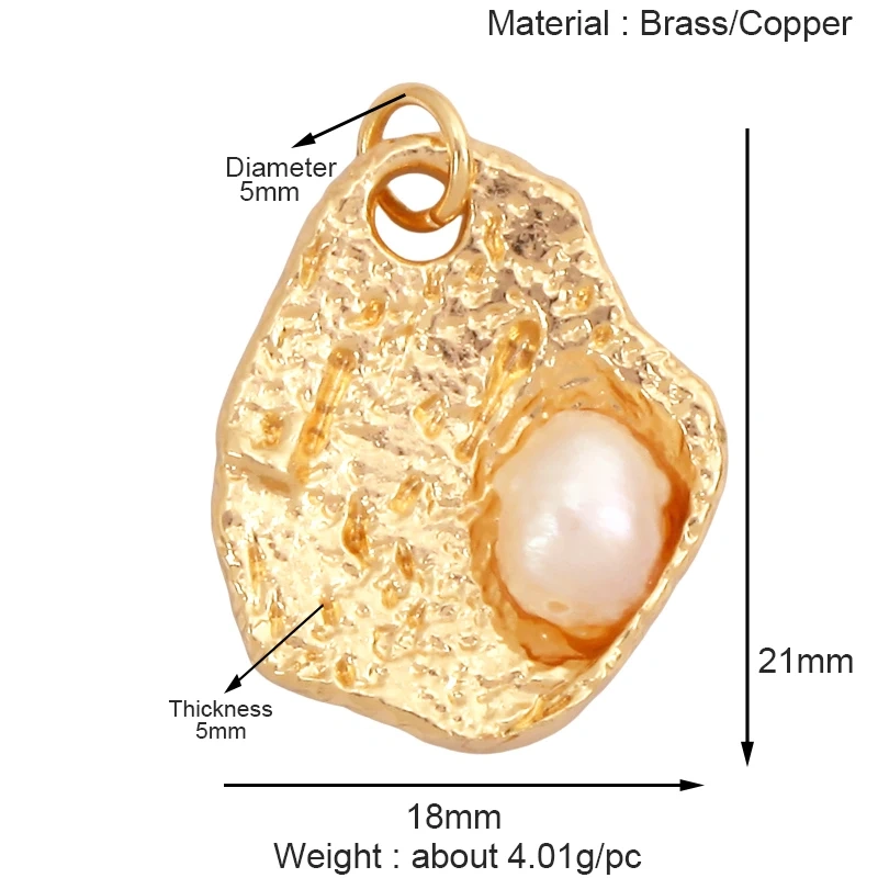 Marine Organism Sea Horse Turtle Fish Conch Shell Starfish Charm Pendant,Real 8K Gold Plated Zircon Jewelry Finding Supplies S05