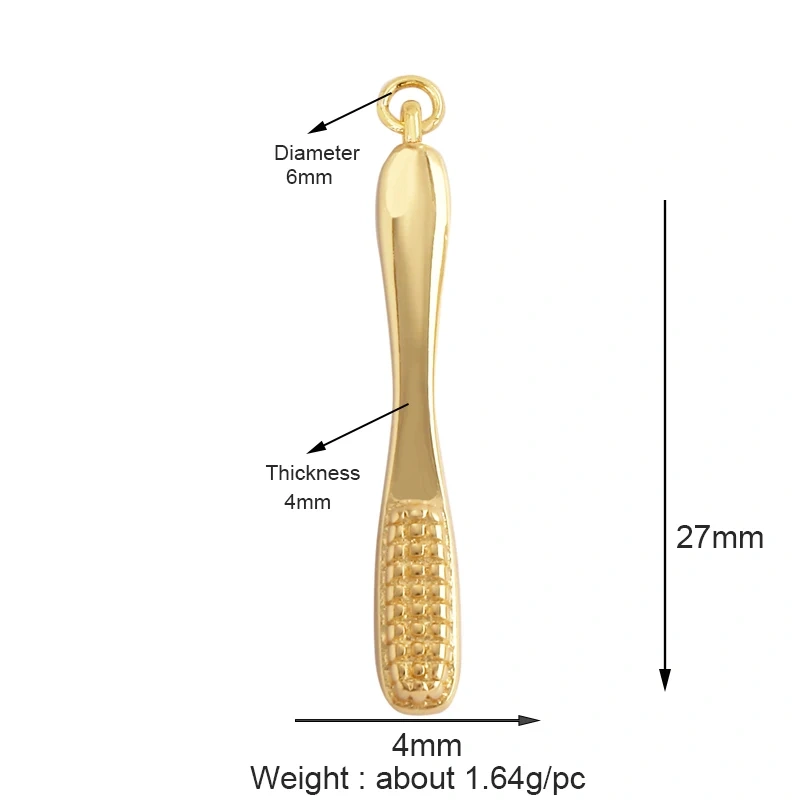 Love Heart Knife Fork Tableware Stethoscope Instrument Charm Pendant,DIY Jewelry Accessories for Necklaces Making Supplies M15