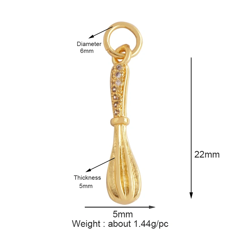 Love Heart Knife Fork Tableware Stethoscope Instrument Charm Pendant,DIY Jewelry Accessories for Necklaces Making Supplies M15