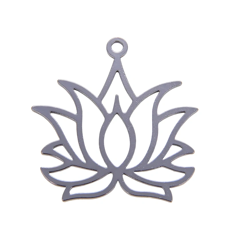 Sweet Sun Rose Flower Maple Leaf Clover Tree Charm Pendant,Real 18k Gold Shell Zircon Jewelry Findings Necklace Supplies S07