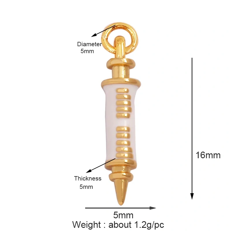 Love Heart Knife Fork Tableware Stethoscope Instrument Charm Pendant,DIY Jewelry Accessories for Necklaces Making Supplies M15