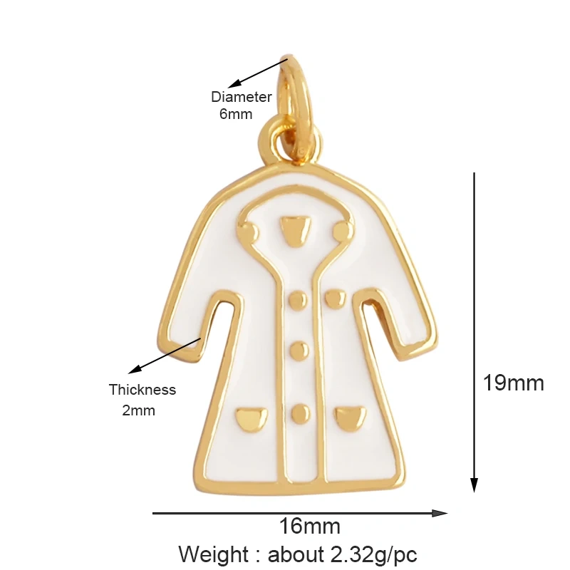 Love Heart Knife Fork Tableware Stethoscope Instrument Charm Pendant,DIY Jewelry Accessories for Necklaces Making Supplies M15