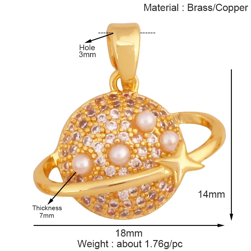 Trendy Mini Windmill Flashing Bolt Star Sun Moon Rainbow Snowflake Charm Pendant,Craft Jewelry Necklace Bracelet Accessories S28