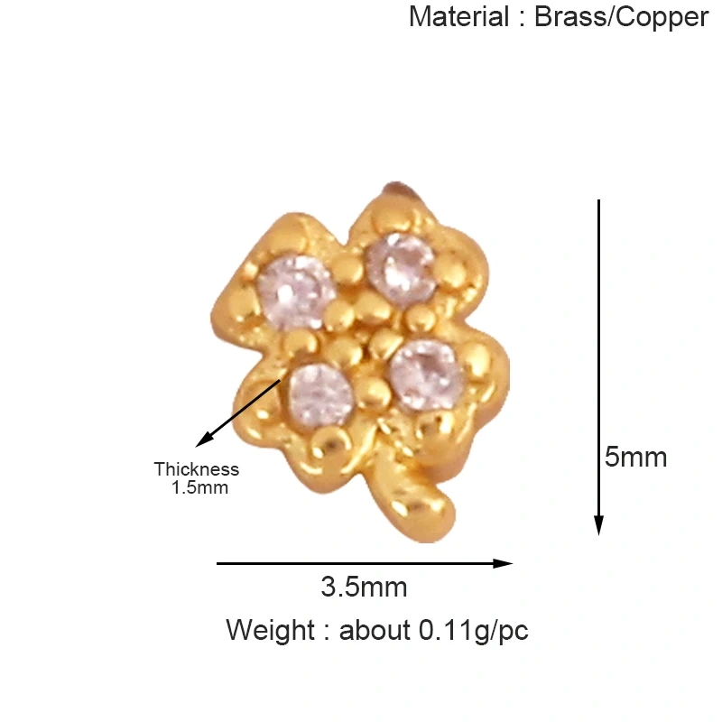 Fashion Shining Mini Loveing Heart Lip Star Clover Letter Mix Style Charm Pendant,Jewelry Necklace DIY Making Accessories K86