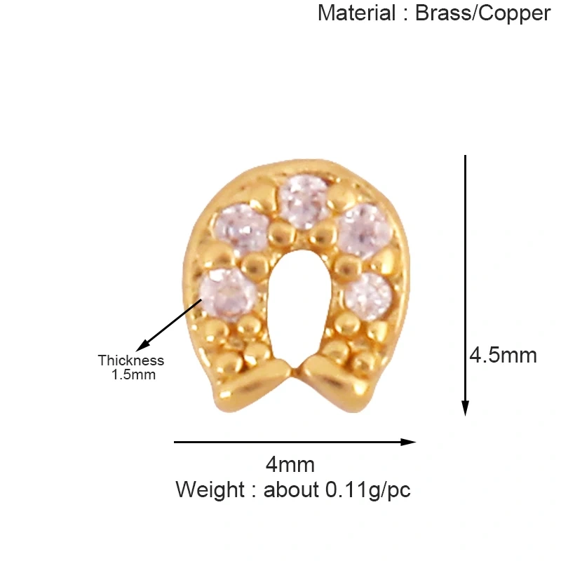 Fashion Shining Mini Loveing Heart Lip Star Clover Letter Mix Style Charm Pendant,Jewelry Necklace DIY Making Accessories K86