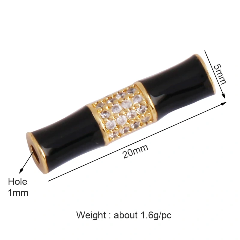 Happy Lucky Heart beads Cylinder Tube, Metal Brass Based , Spacor beads , Bead knotting supplies , men's bead K58 S39