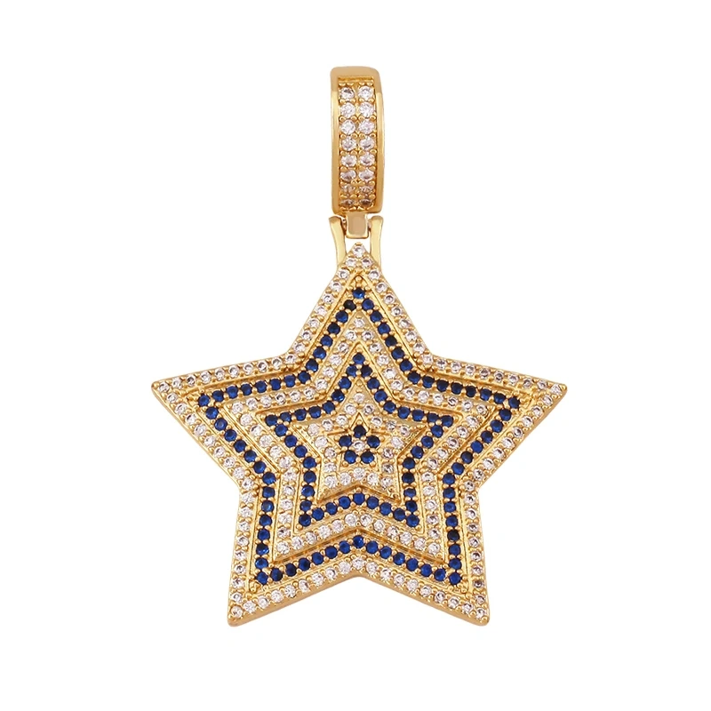 Celetial Sun Moon Polar North Star Flashing Bolt Charm Pendant,Colorful Enamel Gift Jewelry Necklace Bracelet Accessories S77