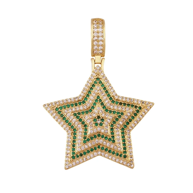 Celetial Sun Moon Polar North Star Flashing Bolt Charm Pendant,Colorful Enamel Gift Jewelry Necklace Bracelet Accessories S77