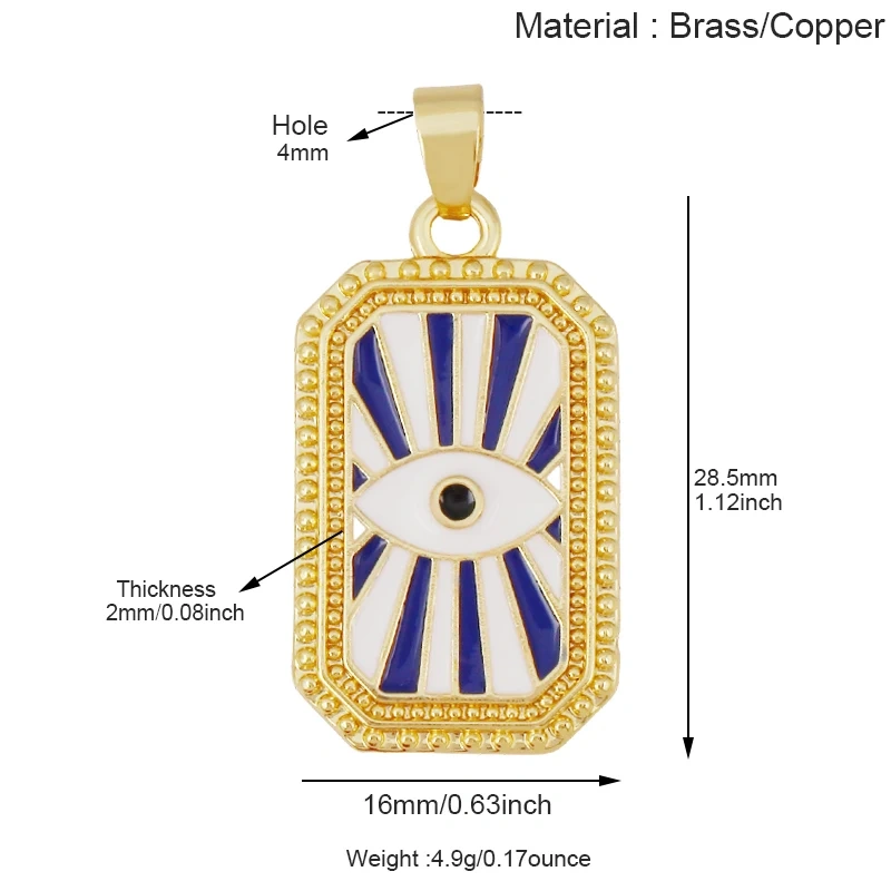 Enamel Fish Parrot Scared Heart Sun Flower Ins Conch Fish Charm Pendant,18K Real Gold Plated Zircon Jewelry Finding Supplies S85