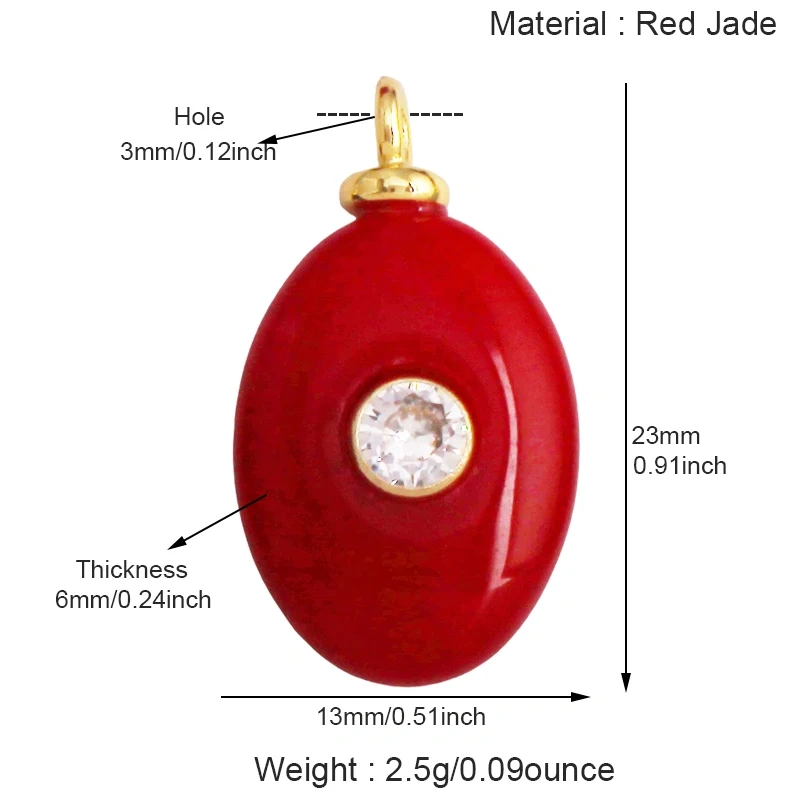 Jade Agate Amethyst Amazonite Water Grass Lapis Lazuli Charm Pendant,18K Real Gold Plated Jewelry for Necklace Craft Making S79