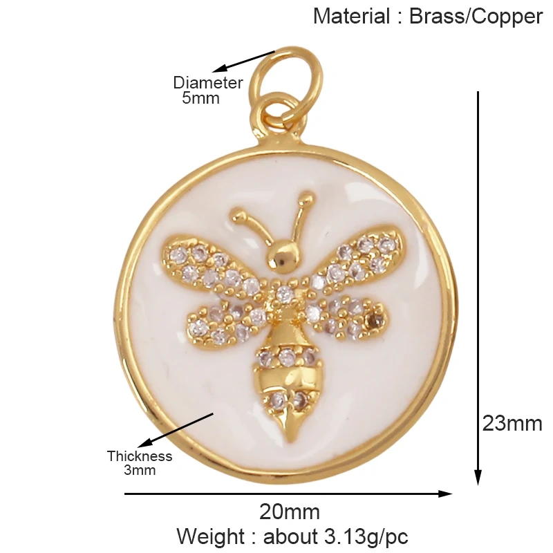 Trendy Butterfly Dragonfly Bee Bird Jumbo Focal Charm Pendant,Real 18K Gold Plated Colour,Craft Jewelry Necklace  Supplies S32