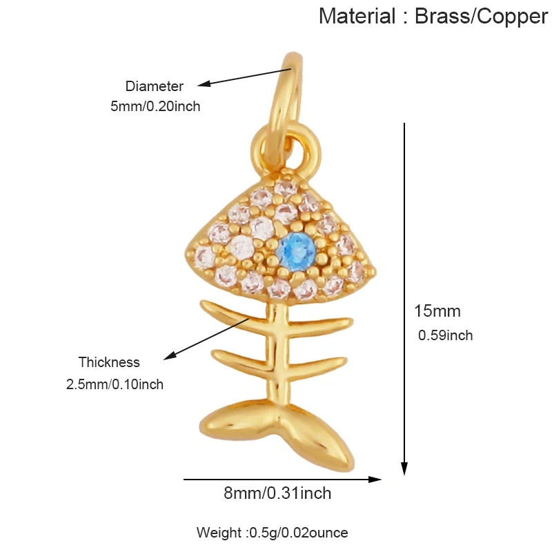 Brass Charm Mini Pendant Starfish Seahorse Shell Turtle Crab, DIYJewelry Making Supplies Accessories S49