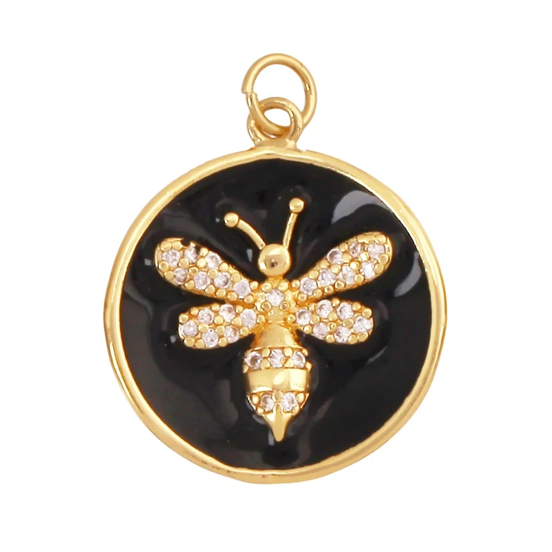 Trendy Butterfly Dragonfly Bee Bird Jumbo Focal Charm Pendant,Real 18K Gold Plated Colour,Craft Jewelry Necklace  Supplies S32