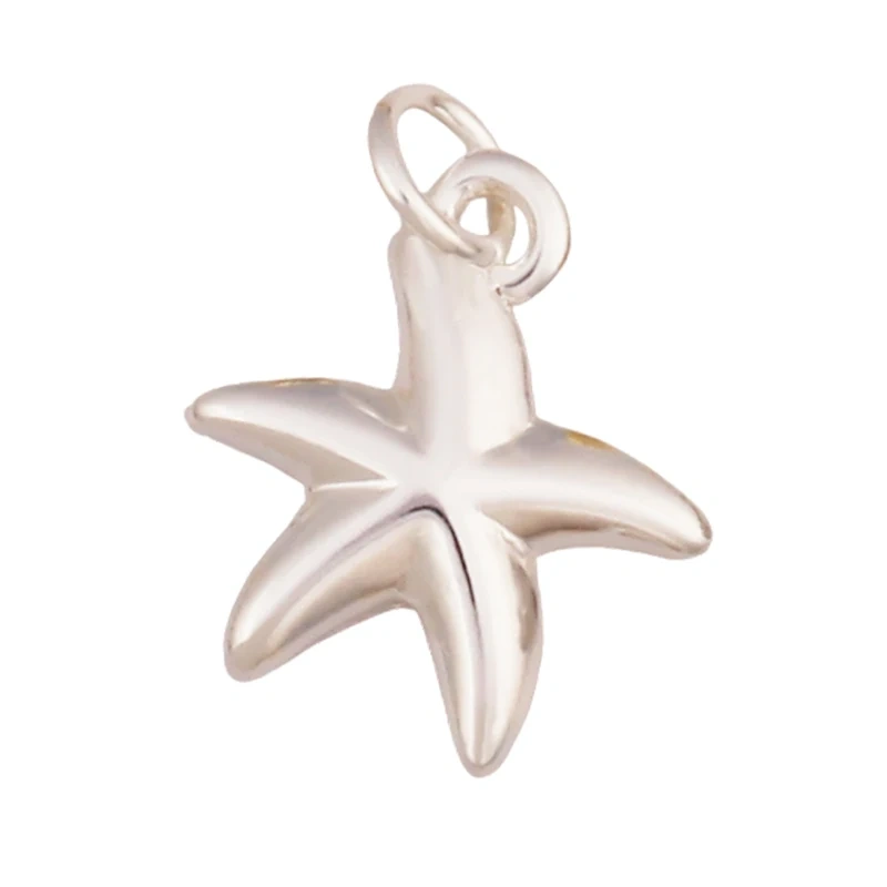Brass Charm Mini Pendant Starfish Seahorse Shell Turtle Crab, DIYJewelry Making Supplies Accessories S49