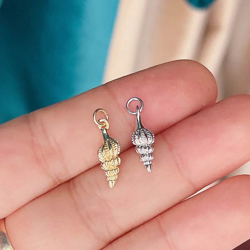Brass Charm Mini Pendant Starfish Seahorse Shell Turtle Crab, DIYJewelry Making Supplies Accessories S49