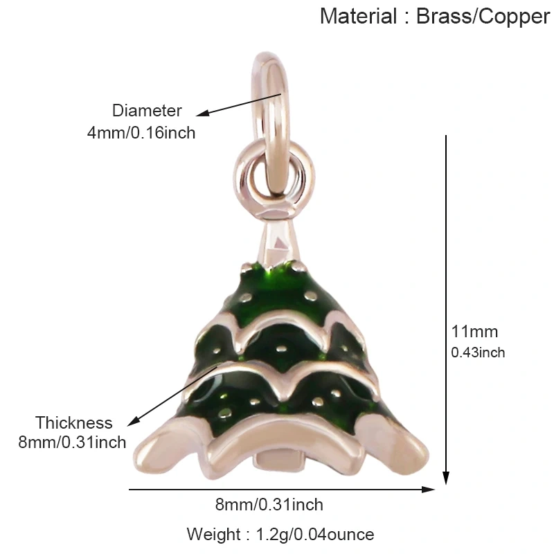 L51 Christmas Halloween Snowman Gift Box Pendant Necklace with CZ Stones