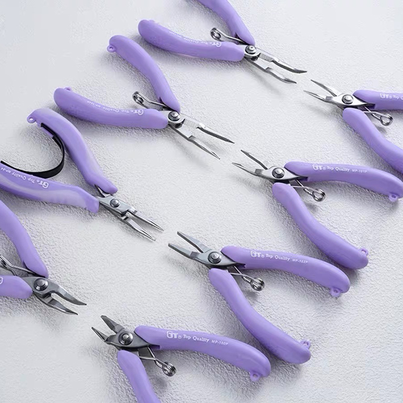 Taiwan GT high carbon steel jewelry pliers, DIY craft multi-functional pliers for beading, wire winding, and cutting.