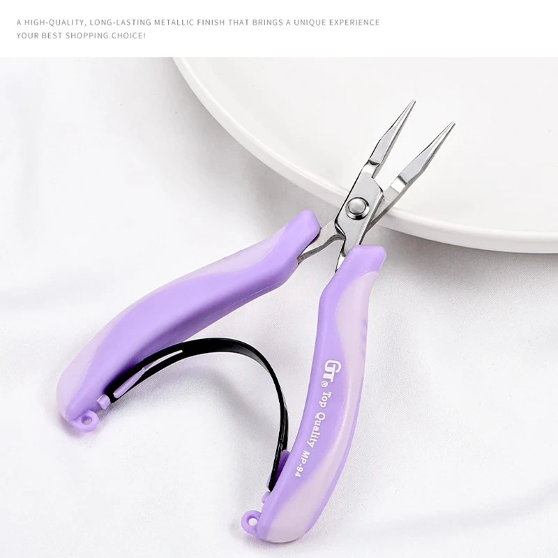 Taiwan GT high carbon steel jewelry pliers, DIY craft multi-functional pliers for beading, wire winding, and cutting.