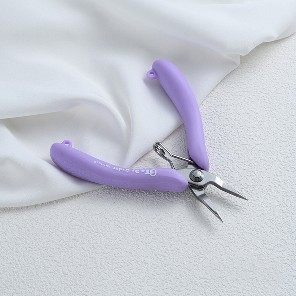 Taiwan imported GT high carbon steel jewelry pliers, DIY craft multi-functional pliers for beading, wire winding, and cutting.