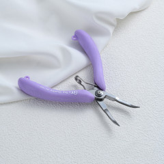 MP-106 Toothed Curved Nose Pliers (Purple)