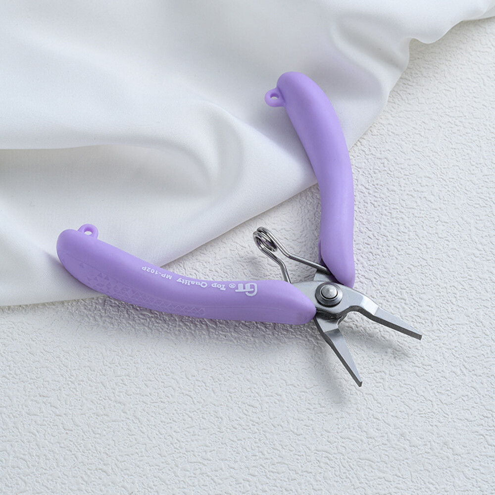 Taiwan imported GT high carbon steel jewelry pliers, DIY craft multi-functional pliers for beading, wire winding, and cutting.