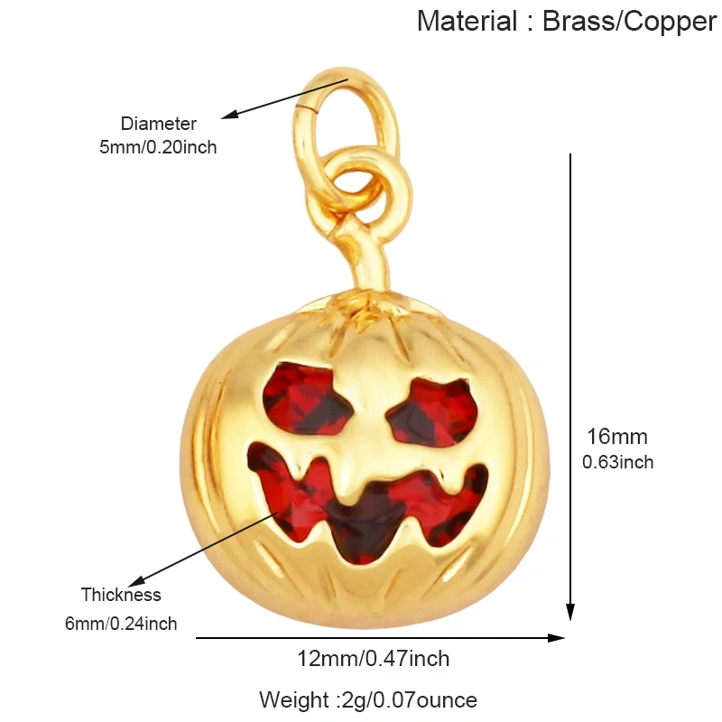 Star Fish Anchor Sausage Dog Bottle Cup Crab Dumbbell Heart Hand Pendant,Real 18K Gold Plated Copper DIY Jewelry Charms T04