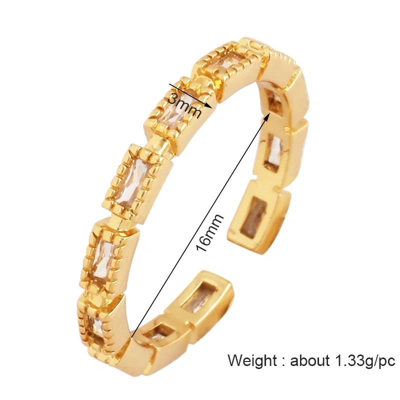 Luxurious Full Pave CZ Gem Style Finger Ring, Flower Butterfly Saint Maria Blue Green Summer Beach Party Jewelry Wholesale P03