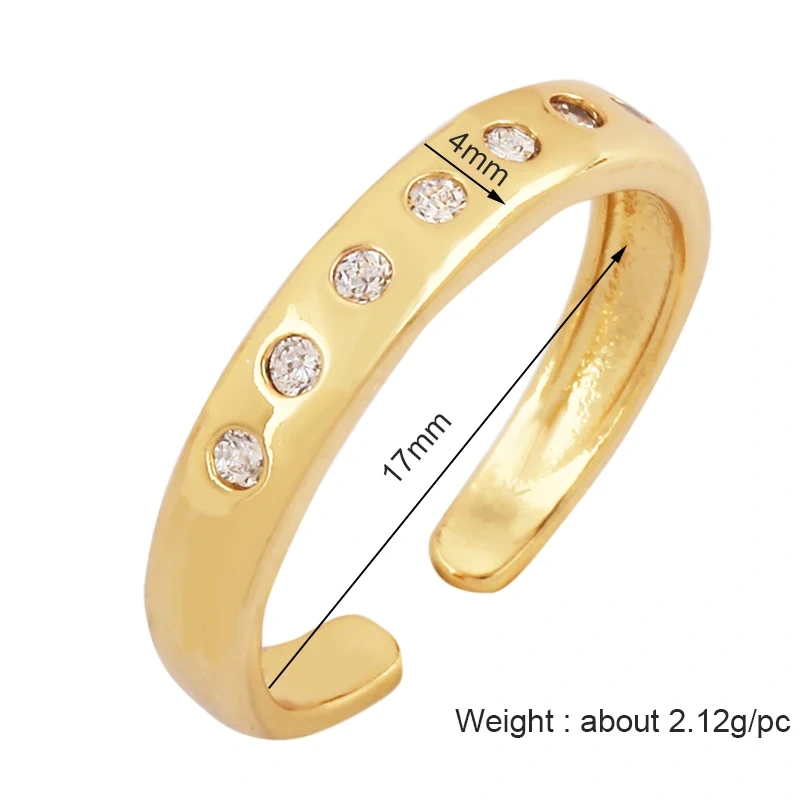 Luxurious Full Pave CZ Gem Style Finger Ring, Flower Butterfly Saint Maria Blue Green Summer Beach Party Jewelry Wholesale P03