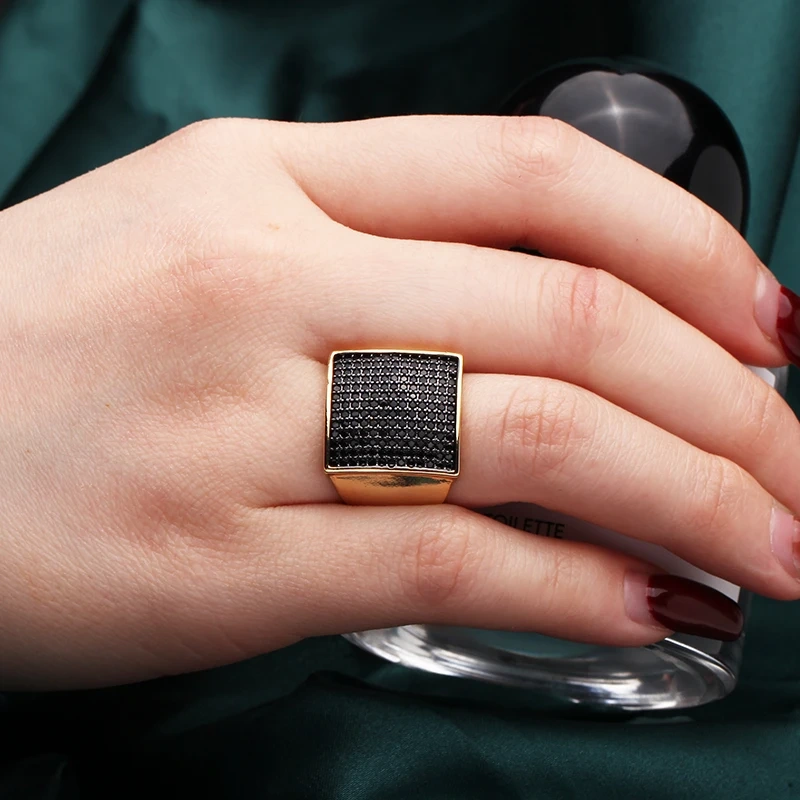 Luxurious Full Pave CZ Gem Style Finger Ring, Flower Butterfly Saint Maria Blue Green Summer Beach Party Jewelry Wholesale P03