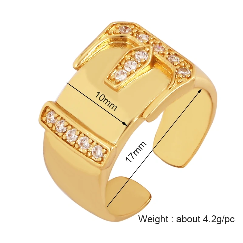 Luxurious Full Pave CZ Gem Style Finger Ring, Flower Butterfly Saint Maria Blue Green Summer Beach Party Jewelry Wholesale P03