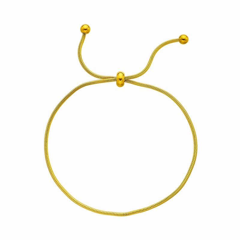 Trendy niche retro metal heavy-duty hip-hop punk style gold-plated necklace and bracelet titanium steel jewelry set