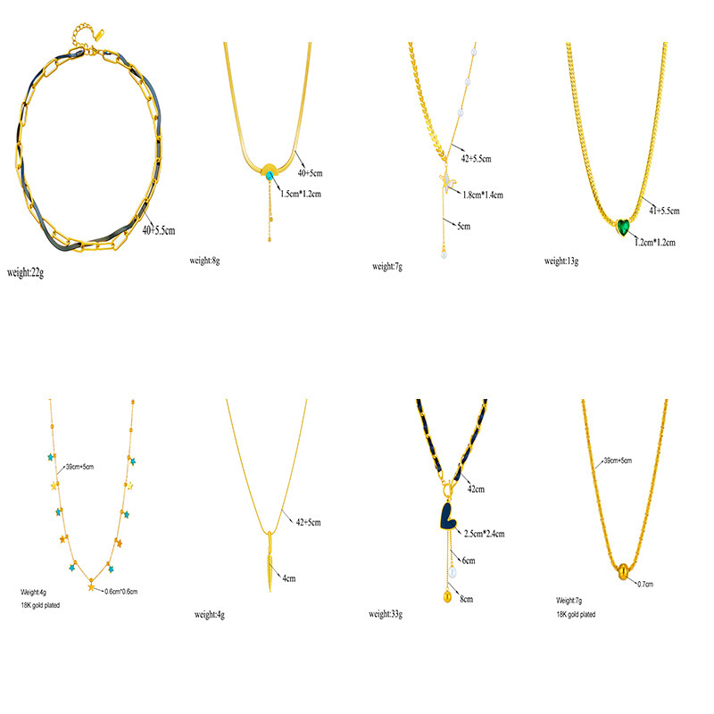 Fashionable, niche, versatile, and luxurious new clavicle chain necklace with creative and unique irregular heart and butterfly pendant.