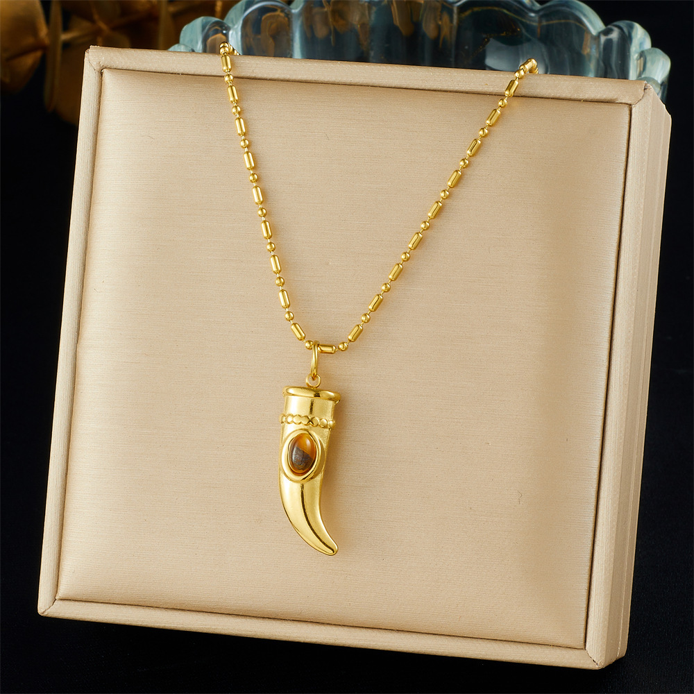 Cross-border fashion gold-plated retro creative multi-element pendant hollow starfish bow flower sun crab necklace