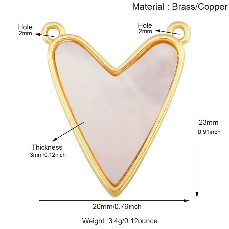 Trendy Love Heart Gesture Charm Pendant,18K Real Gold Plated Jewelry Necklace Bracelet Making Components Findings Supplies R37