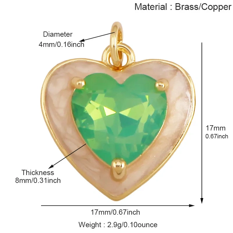 Trendy Love Heart Gesture Charm Pendant,18K Real Gold Plated Jewelry Necklace Bracelet Making Components Findings Supplies R37