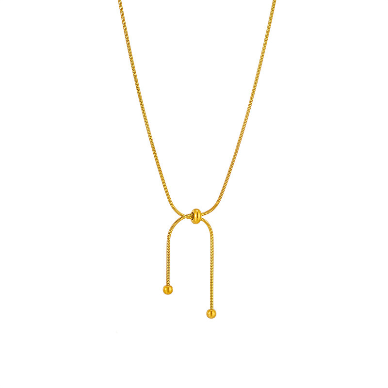 Minimalist design, pull-out necklace for women, minimalist style, choker/necklace.