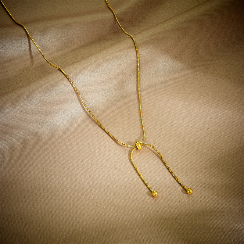 Minimalist design, pull-out necklace for women, minimalist style, choker/necklace.