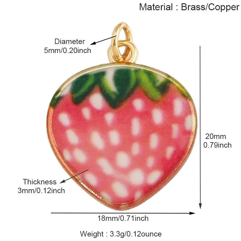 Vintage Style Cup Beauty Dog  Monster Bird Snake Envelope Strawberry Heart Brass Charm Pendant, Handy Craft Necklace Supply R63