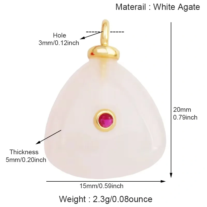 Natural Semi Precious Stone Pendant Amazonite Amethyst Labradorite Carnelian Onyx Jade Fish Conch Charm Necklace For Women R85