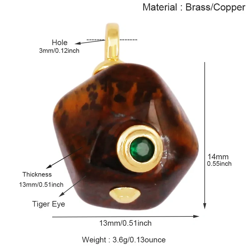 Natural Gemstone Pendants Turquoise Lapis Amethyst Quartz,Water Drop Oval Round Geometric Charm DIY Jewelry Making Supplies R88
