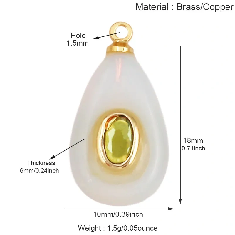 Natural Gemstone Pendants Turquoise Lapis Amethyst Quartz,Water Drop Oval Round Geometric Charm DIY Jewelry Making Supplies R88
