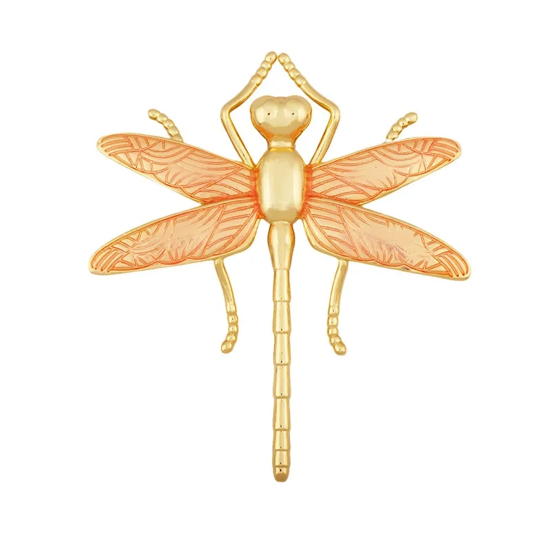 Trendy Butterfly Dragonfly Bird Bee Animal Charm Pendant,Real 18K Gold Plated Necklace Bracelet DIY Handmade Jewelry Supply R11