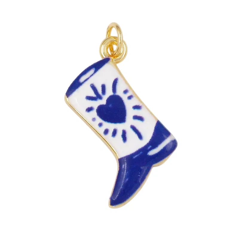 Trendy Colorful Heart Star Charm Pendant,Love Kiss Mom Lucky Letter Choker DIY Jewelry Making Necklace Bracelet Supplies L46