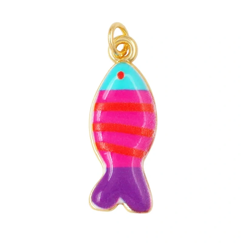 Beach Ocean Sea Animal Starfish Seahorse Crab Lobster Clownfish Shell Conch Charm Pendant,Necklace Bracelet Jewelry Supplies M63