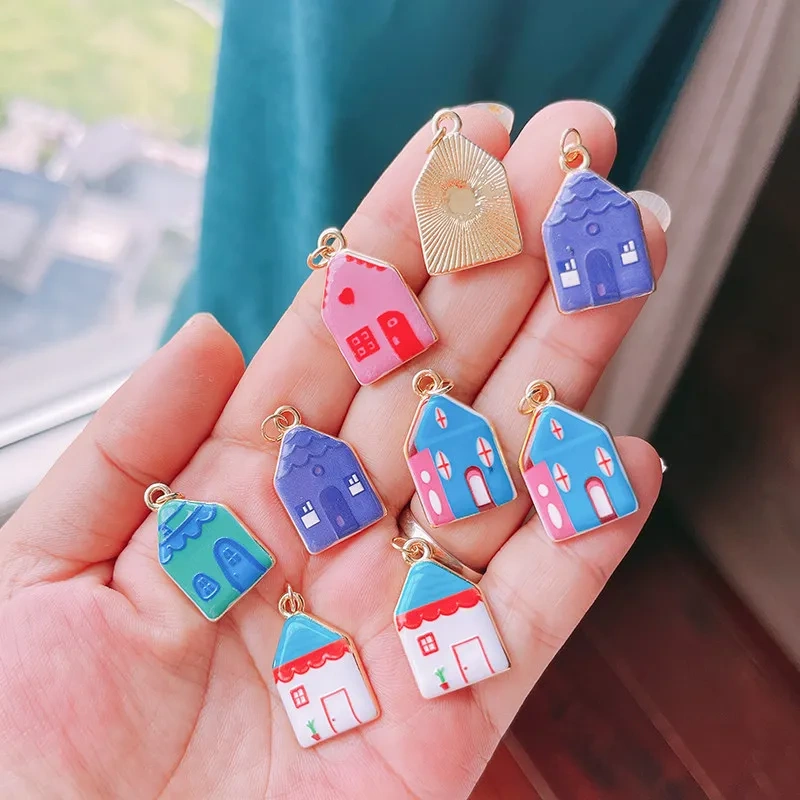 Colorful Animal Pendant Swallow Butterfly Rabbit Cat Dog Snake Eye Charm,Dainty Collarbone Necklace Jewelry For Women Girls R49