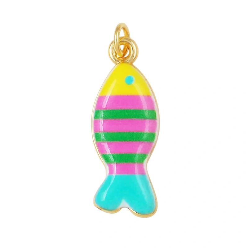 Beach Ocean Sea Animal Starfish Seahorse Crab Lobster Clownfish Shell Conch Charm Pendant,Necklace Bracelet Jewelry Supplies M63