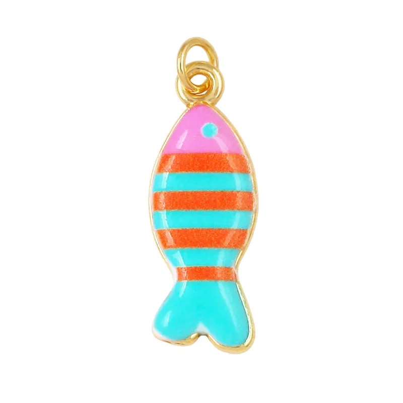 Beach Ocean Sea Animal Starfish Seahorse Crab Lobster Clownfish Shell Conch Charm Pendant,Necklace Bracelet Jewelry Supplies M63