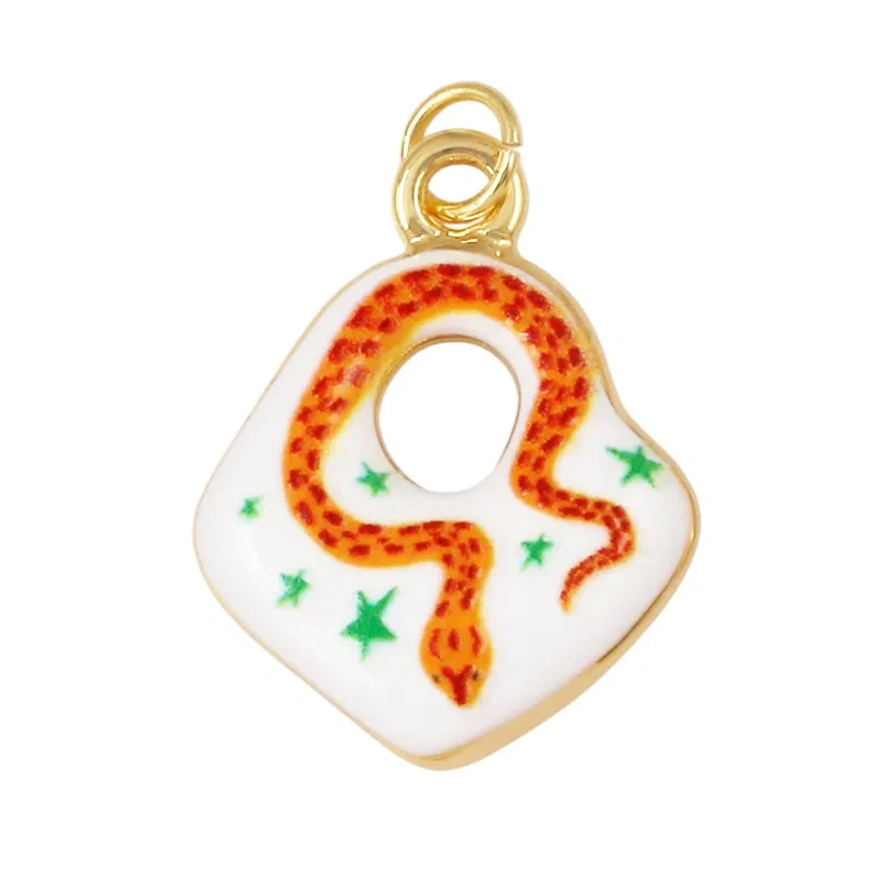 Colorful Animal Pendant Swallow Butterfly Rabbit Cat Dog Snake Eye Charm,Dainty Collarbone Necklace Jewelry For Women Girls R49
