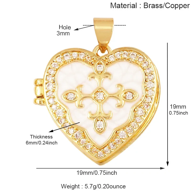 Fashion Rose Tulip Sunflower Four Leaf Clover Charms Pendant,Openable Heart Flower Locket Necklaces Bracelet Jewelry Supply M44